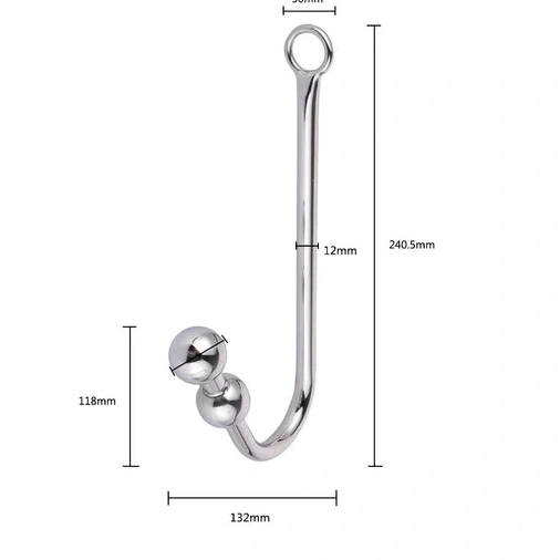 Collar with 5334 and Cuffs Elegant Beaded Hook Anal 0801